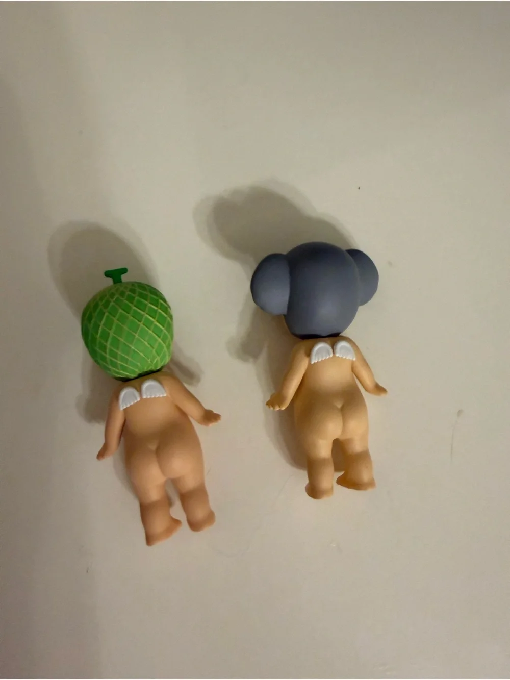 Cute Green Melon & Gray Koala Sonny Angels
